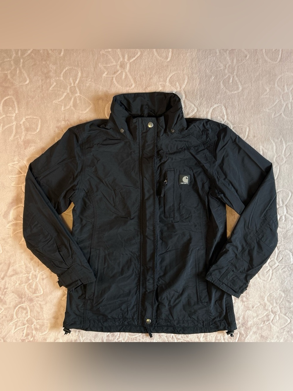 Women’s Black Carhartt Waterproof Breathable Jacket